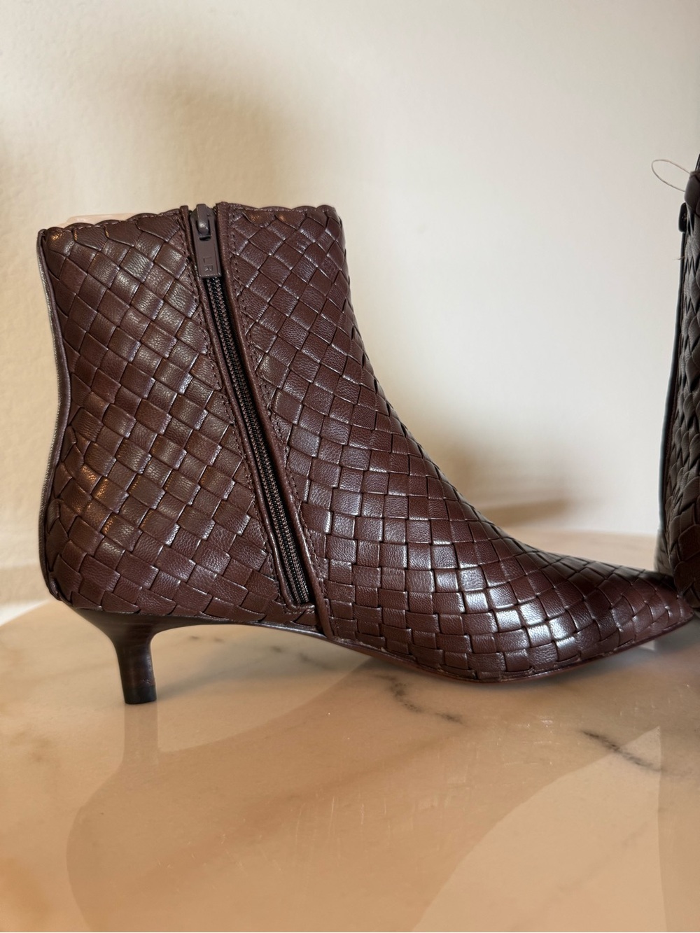 LOEFFLER RANDAL Women's Marcella Woven Ankle Boot - Picture 8 of 10